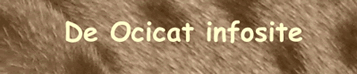 Naar de Ocicat info site